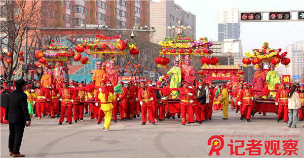 04  太谷铁棍方队 孙泰雁摄影
